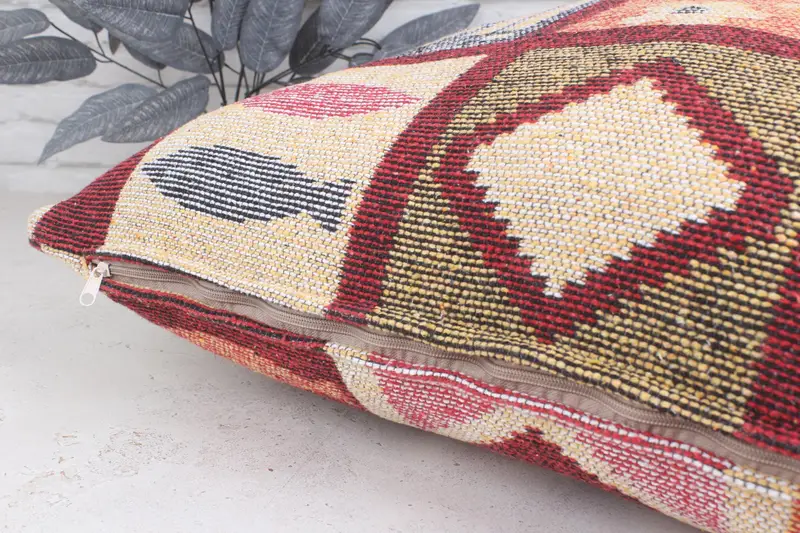 Interior Designer Pillow, Garden Pillow Cover, Pillow for Couch, Pillow Case, 28x28 Beige Cushion Cover, Kilim Pillow Cover - 6