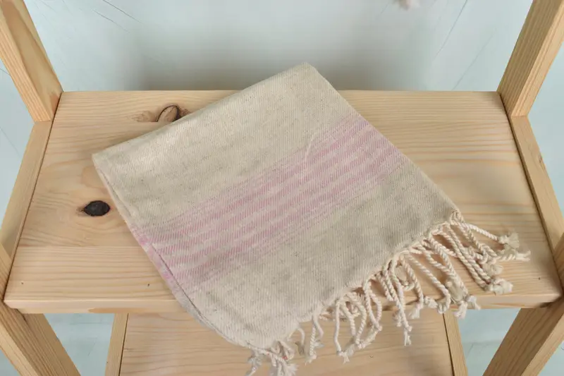 Merry Christmas Gifts, Monogram Hand Towel, Spa Towel, Wedding Favors, Turkish Towel Monogram, 36x18 Linen Striped Towel, Turkish Towel Hand Towel - 5