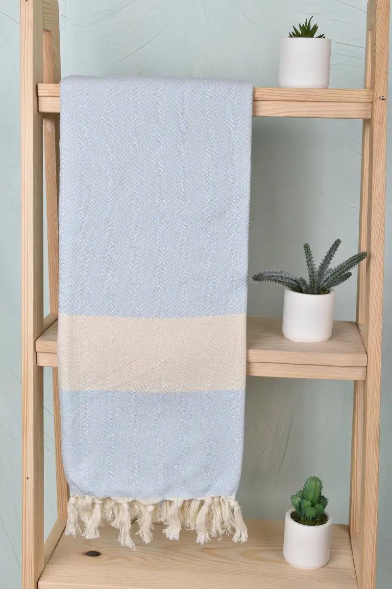 Gift For Her, Personalized Gift, Sand-free towel, Unique Turkish towel with custom embroidery USA, Home Decor Towel, Wedding Hand Made Gift - 8