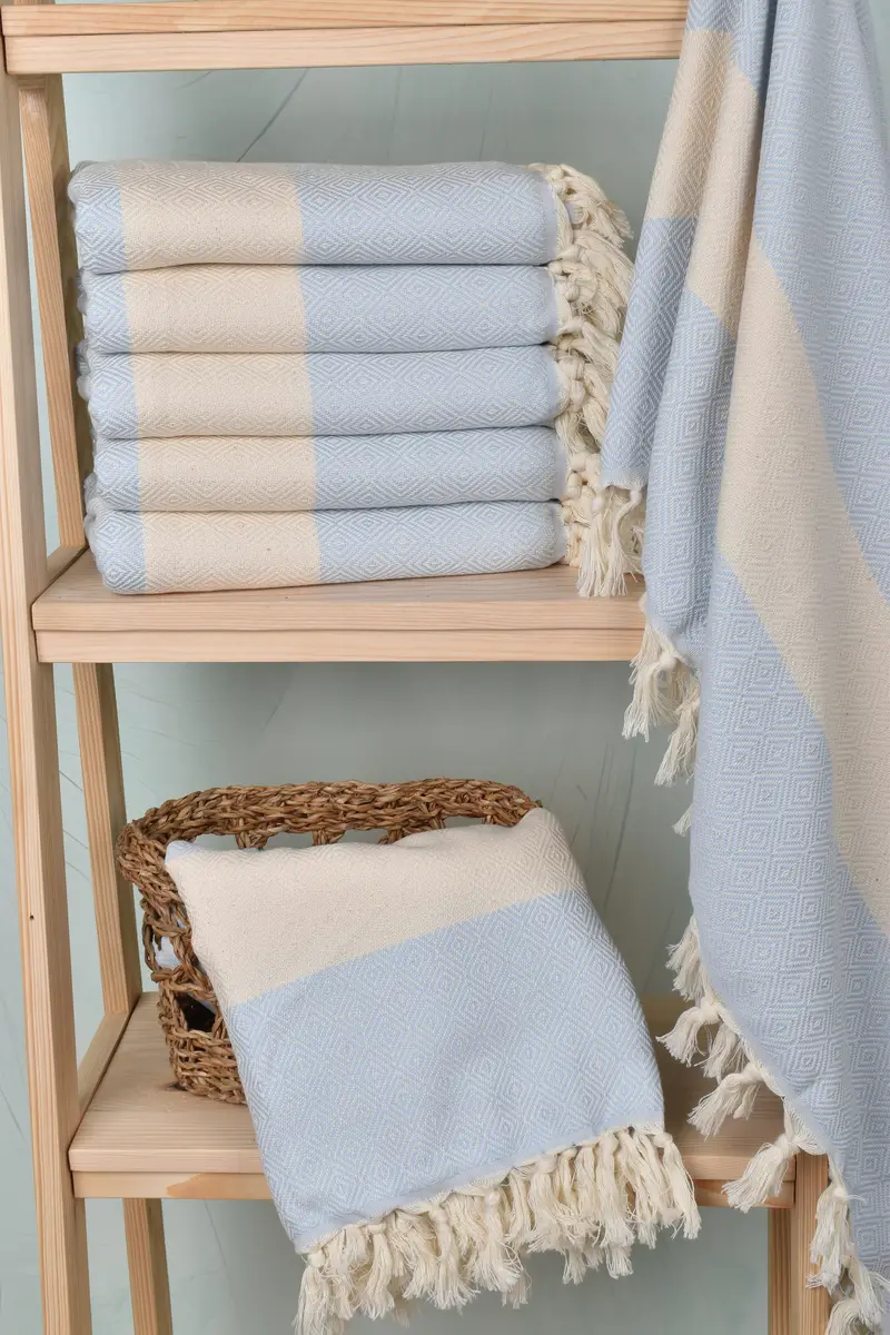 Gift For Her, Personalized Gift, Sand-free towel, Unique Turkish towel with custom embroidery USA, Home Decor Towel, Wedding Hand Made Gift - 3