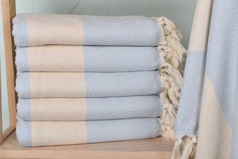 Gift For Her, Personalized Gift, Sand-free towel, Unique Turkish towel with custom embroidery USA, Home Decor Towel, Wedding Hand Made Gift - 1