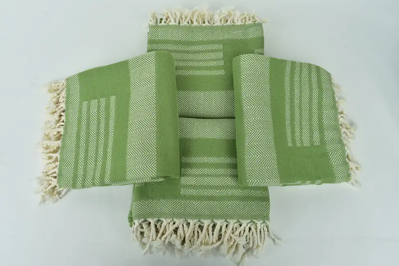 Summer Gift, Spa Towel, Wedding Shower Gift, Soft organic Turkish peshtemal for luxury spa use, Gift For Him, Bath towel, 68x38 Cotton Chevron Towel - 7