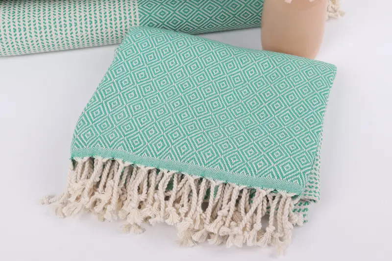 Custom Name Towel, Personalized Gifts, Large Turkish Towel, Engagement Gift, Thin towel, 70x40 Cotton Chevron Towel, Handmade Turkish hammam towel - 5