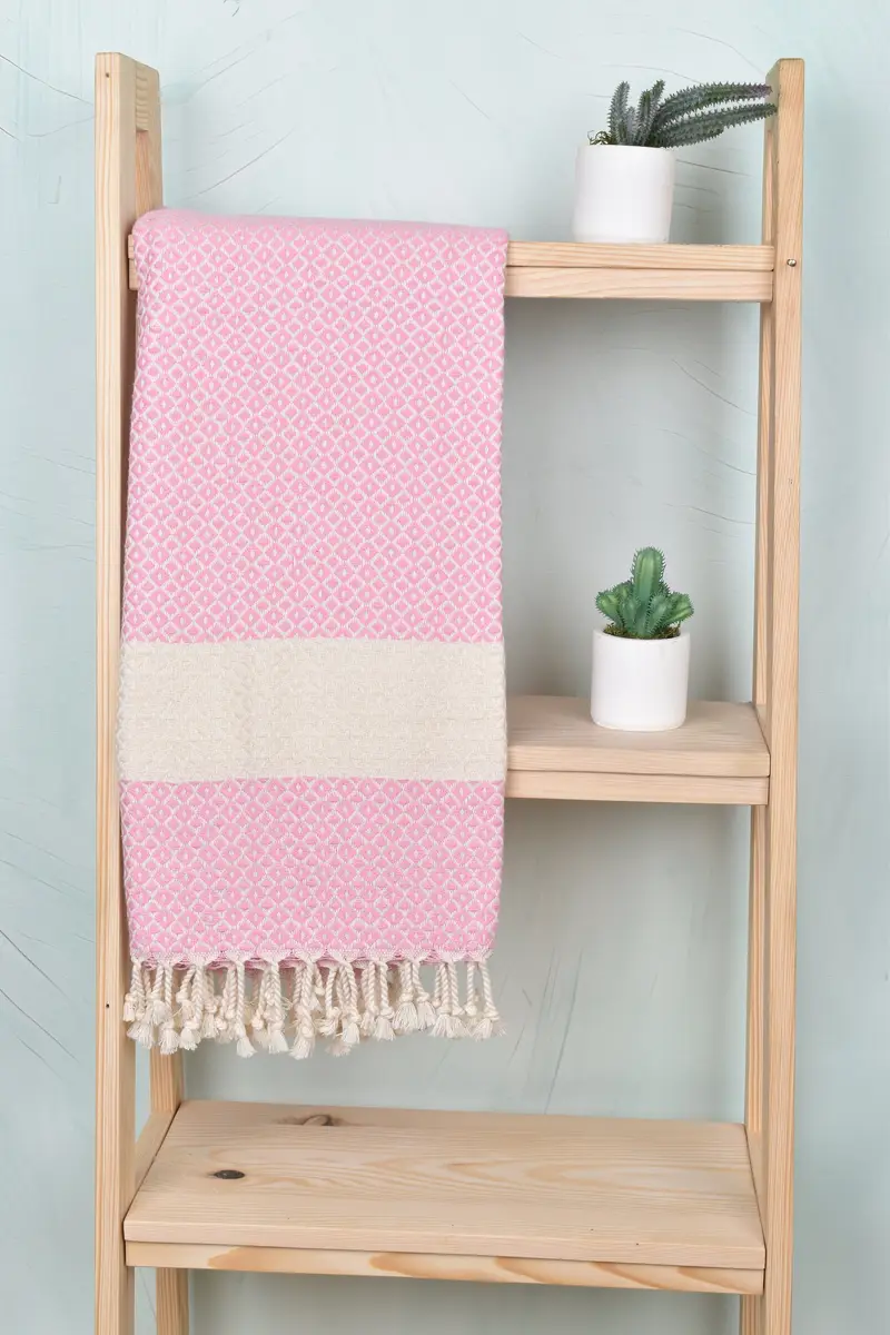 Gift For Him, 70x40 Cotton Geometric Towel, Personalized Bridesmaid Gift, Bridesmaid Gifts, Monogram Towels, Bridal Shower Favor, Bulk Order Towel - 8