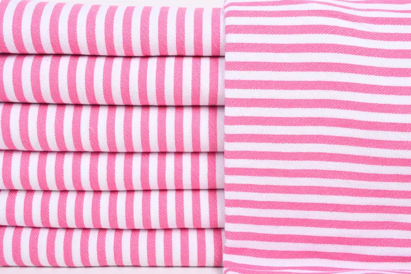 Organic Towel, Turkish towel, Turkish beach towel, Boyfriend Christmas Gift, Turkish Beach Towel Monogram, Hammam towel, 70x40 Cotton Striped Towel - 1