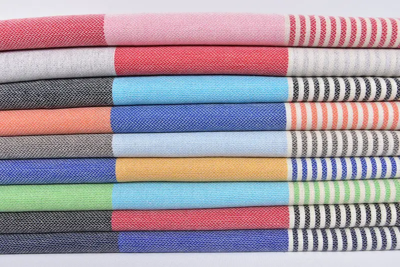 68x40 Cotton Striped Towel, Xmas Gifts, Beach Towel Monogram, Sand-free peshtemal towel for the beach, Turkish towel, Summer Gift, Personalized Gift - 2