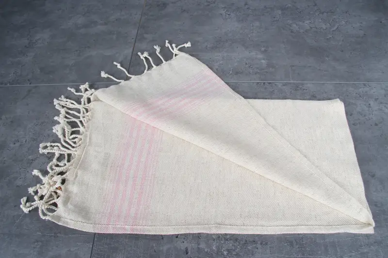 36x18 Linen Striped Towel, Summer Gift, Kitchen Towel, Wedding Hand Made Gift, Bridesmaid Gift, Turkish Tea Towel, Wedding Gift, Christmas Favors - 3