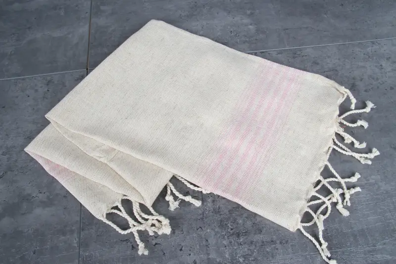 36x18 Linen Striped Towel, Summer Gift, Kitchen Towel, Wedding Hand Made Gift, Bridesmaid Gift, Turkish Tea Towel, Wedding Gift, Christmas Favors - 5