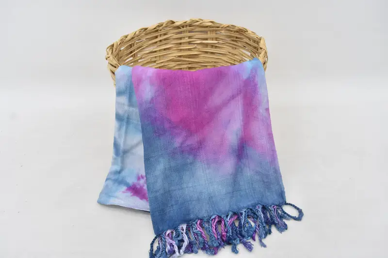 Bachelorette Party Gifts, 68x36 Cotton Tie Dye Towel, Guest Towel, Gift For Bride, Wedding Gift, Turkish Towel Beach, Peshtemal Towel USA - 2