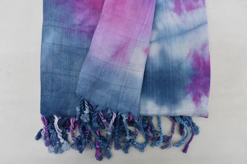 Bachelorette Party Gifts, 68x36 Cotton Tie Dye Towel, Guest Towel, Gift For Bride, Wedding Gift, Turkish Towel Beach, Peshtemal Towel USA - 6