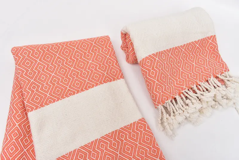 68x38 Cotton Diamond Towel, Turkish Towel Set, Valentines Day Gift Idea, Soft towel, Personalized Beach Towel, Custom Name Towel, Turkish Towel USA - 7