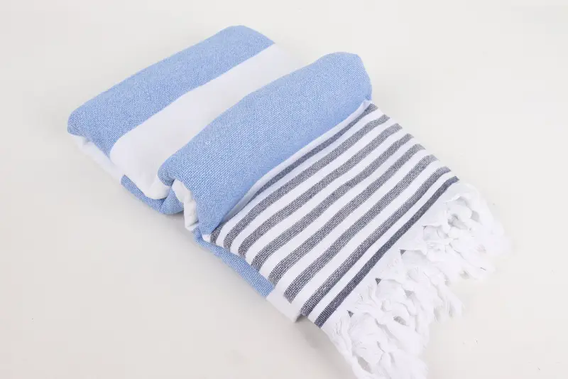 Employee Gifts, Large Turkish Towel, 68x36 Cotton Striped Terry Towel, Custom Name Towel, Bachelorette Party Gift, Bachelorette Party Gifts - 6