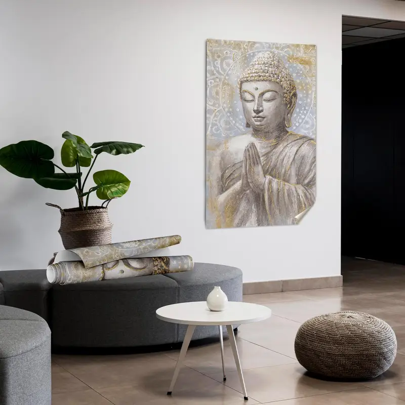 Zarif Budist Kanvası: Her Fırça Darbesinde Huzur