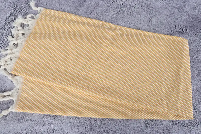 40x18 Cotton Polka Dot Towel, Monogram Hand Towel, Turkish Towel, Monogram Kitchen Towel, Personalized Kitchen Towel, Wedding Hand Made Gift - 6