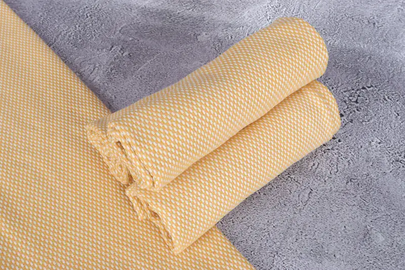 40x18 Cotton Polka Dot Towel, Monogram Hand Towel, Turkish Towel, Monogram Kitchen Towel, Personalized Kitchen Towel, Wedding Hand Made Gift - 7