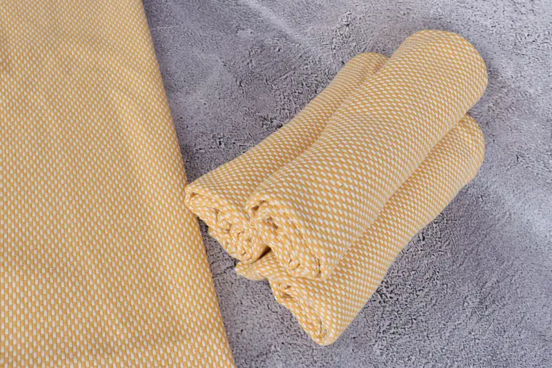40x18 Cotton Polka Dot Towel, Monogram Hand Towel, Turkish Towel, Monogram Kitchen Towel, Personalized Kitchen Towel, Wedding Hand Made Gift - 8