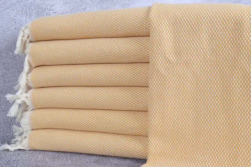 40x18 Cotton Polka Dot Towel, Monogram Hand Towel, Turkish Towel, Monogram Kitchen Towel, Personalized Kitchen Towel, Wedding Hand Made Gift - 1