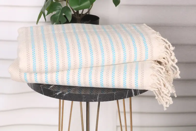 Quick-dry towel, Merry Christmas Gifts, Custom Towel Beach, Scarf Towel, Wedding Favors, Quick-Dry Beach Towel, 70x40 Cotton Geometric Towel - 3