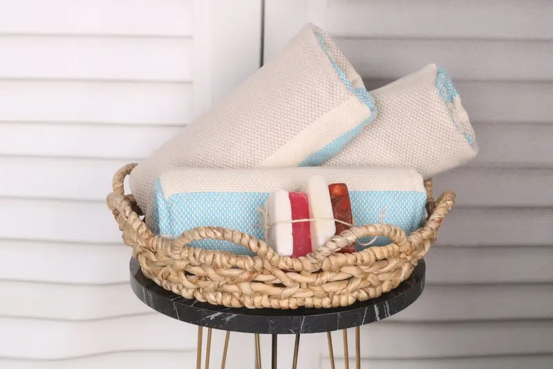 Quick-dry towel, Merry Christmas Gifts, Custom Towel Beach, Scarf Towel, Wedding Favors, Quick-Dry Beach Towel, 70x40 Cotton Geometric Towel - 4