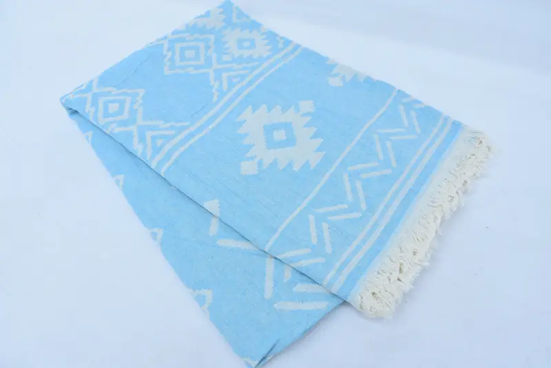 Bachelorette Towel, Wedding Shower Gift, Bachelorette Party Gifts Bridesmaids, 74x40 Cotton Geometric Towel, Bridal Shower Gift, Turkish hand towel - 6