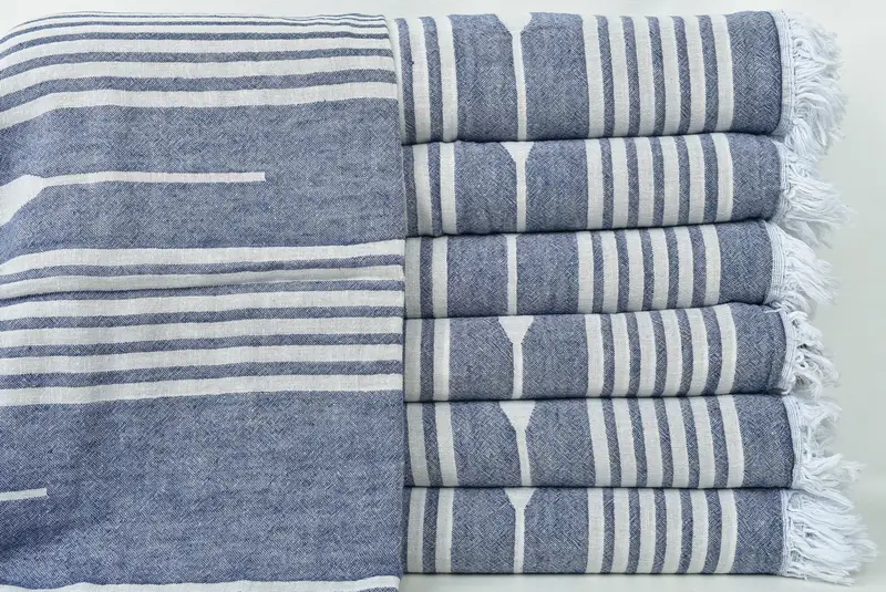 Summer Gift, 84x60 Cotton Patterned Towel, Bedspread, Bridesmaid Gifts, Turkish Bedspread, Customized Turkish Blanket, Housewarming Gift - 2