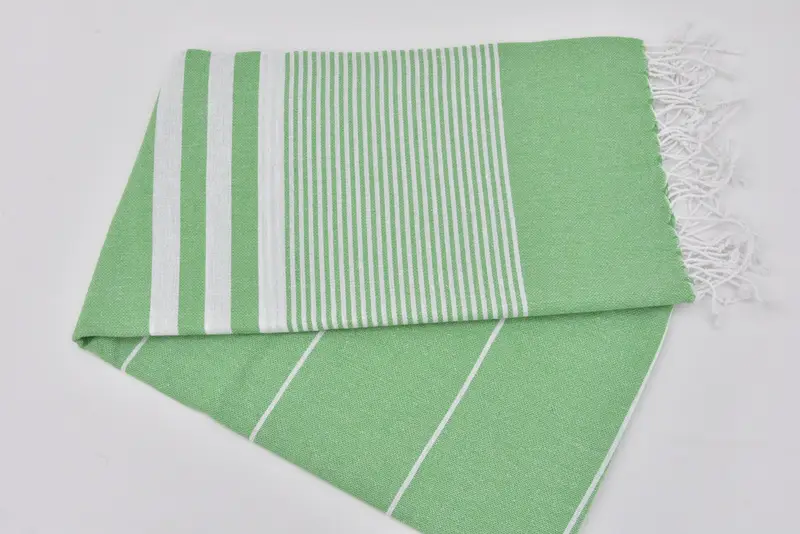 Bridal Shower Gift, Fouta towel, Spa Gift, Thin and lightweight Turkish peshtemal, Turkish bath towel, Peshtemal Towel, 70x40 Cotton Striped Towel - 6