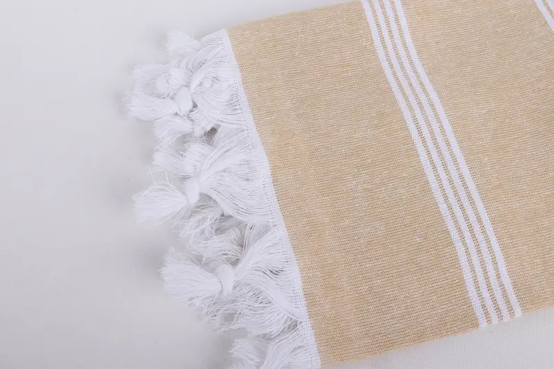 Sand-free towel, 70x30 Cotton Striped Towel, Wedding Day Gift For Bride, Personalized Wedding Gift, Spa Gift Towel, Monogram Beach Towel - 7
