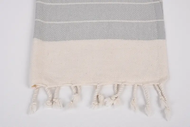 Regalo de novia, regalo de boda con tema de playa, toallas de baño pequeñas, toalla de cocina de monograma, regalo de inauguración de la casa, toalla a rayas de algodón 36x16, poca de cocina turca - 3