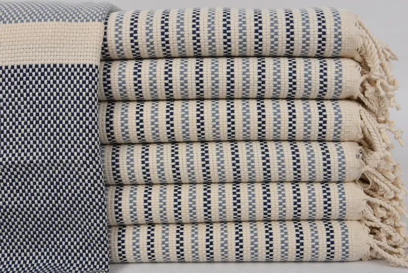 Hammam Towel USA, Turkish Towel USA, Personalized Towel, Handmade Gift, Decorative Towel, 70x40 Cotton Geometric Towel, Quick-dry peshtemal - 2