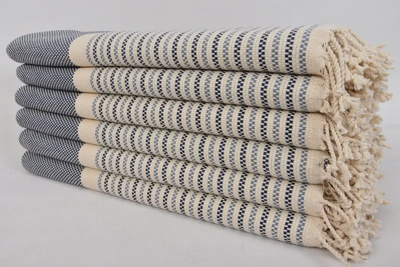 Hammam Towel USA, Turkish Towel USA, Personalized Towel, Handmade Gift, Decorative Towel, 70x40 Cotton Geometric Towel, Quick-dry peshtemal - 1