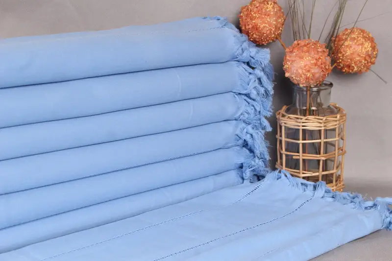 Beach Towel Blue Cotton Towel Personalized 40x67 Inches