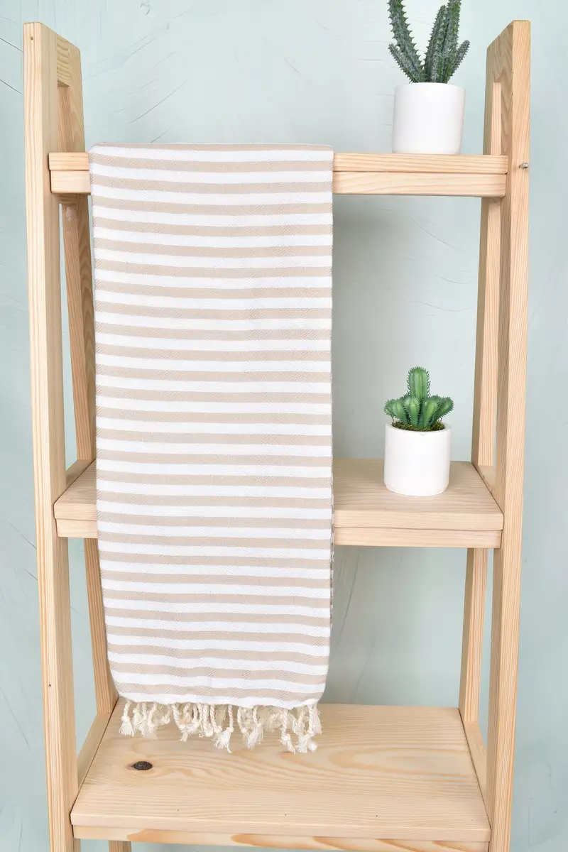 Turkish beach towel, Beach Towel Bulk, Engagement Gift, 70x40 Cotton Striped Towel, Mexico Bachelorette Party Gifts, Housewarming Gift - 8