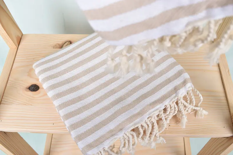 Turkish beach towel, Beach Towel Bulk, Engagement Gift, 70x40 Cotton Striped Towel, Mexico Bachelorette Party Gifts, Housewarming Gift - 5