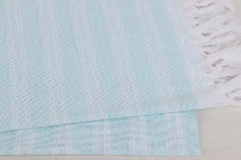 Bridesmaid Favors, 70x40 Cotton Striped Towel, Embroidery Towel, Turkish Bath Towel Set, Travel towel, Wedding Favors, Quick-dry peshtemal - 8