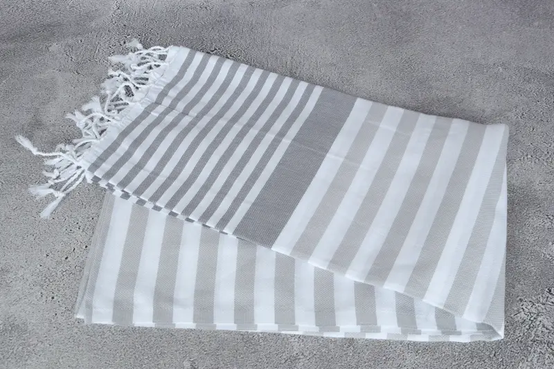 Spa Towel, Summer Towel, 68x36 Cotton Striped Towel, Memorial Gift, Custom Gift, Turkish Towel Personalized, Quick-dry towel, Monogram Turkish Towel - 6