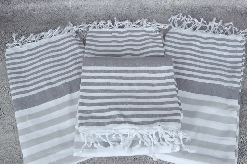Spa Towel, Summer Towel, 68x36 Cotton Striped Towel, Memorial Gift, Custom Gift, Turkish Towel Personalized, Quick-dry towel, Monogram Turkish Towel - 4