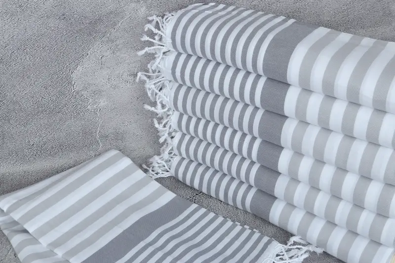 Spa Towel, Summer Towel, 68x36 Cotton Striped Towel, Memorial Gift, Custom Gift, Turkish Towel Personalized, Quick-dry towel, Monogram Turkish Towel - 2
