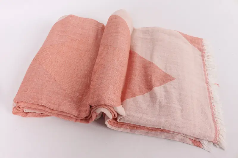 Throw Blankets for Couch, Turkish Bedcover, Woven Blanket, 84x76 Cotton Geometric Towel, Gift For Wedding Day, Throw Blanket, Personalized Gifts - 6