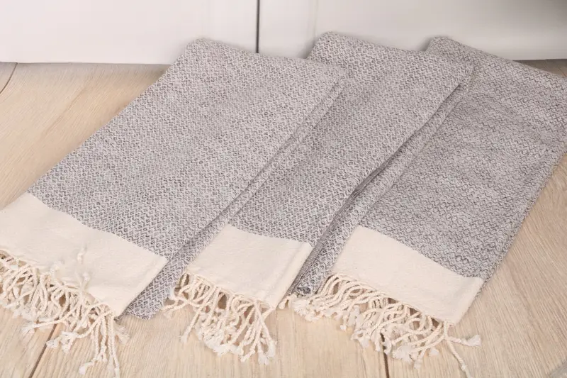 Lightweight Turkish towel, Employee Gifts, Handwoven Turkish Towel, 76x36 Cotton Diamond Towel, Personalized Bridesmaid Gift, Bridal Shower Gift - 6