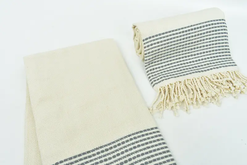 Bachelor Bachelorette Party Favors, Turkish towel, Peshtemal Towel USA, 70x36 Cotton Striped Towel, Best Beach Towel, Bridal Shower Favor - 7