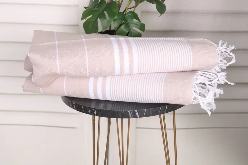 Personalized Gift, Custom Wedding Gifts, 40x24 Cotton Striped Towel, Personalized Hand Towel, Home Decor Gifts, Monogrammed Hand Towel, Custom Gift - 3