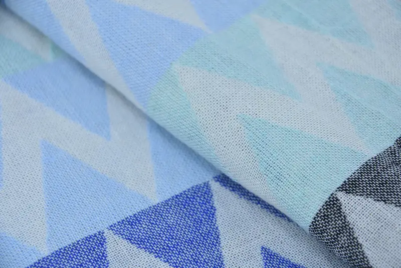 Wedding Gift Ideas, Spa Gift Towel, Gym Towel, Bath towel, 70x40 Cotton Zigzag Design Towel, Bachelor Bachelorette Party Favors, Housewarming Gift - 7