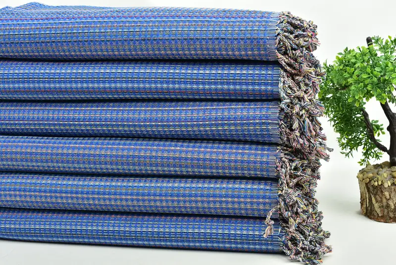 Organic Turkish towel, Unique Gift, Beach Towel Personalized, Custom Gift, Wedding Favors, 70x40 Cotton Geometric Towel, Beach Theme Wedding Gift - 3