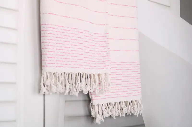 70x38 Cotton Striped Design Towel, Personalized Wedding Gift, Wedding Gift, Valentines Day Gift Idea, Custom Beach Towel, Bulk Order Towel - 8