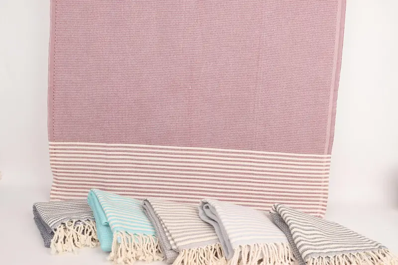 Spa Towel, Bridesmaid Gifts Personalized, Bachelor Party Favors, Personalized Beach Towel, 68x40 Cotton Striped Towel, Beach towel, Home Decor Gifts - 8