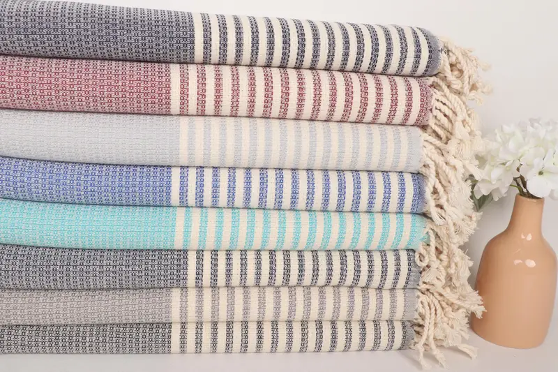 Spa Towel, Bridesmaid Gifts Personalized, Bachelor Party Favors, Personalized Beach Towel, 68x40 Cotton Striped Towel, Beach towel, Home Decor Gifts - 2