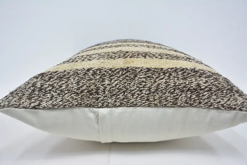 Geometric Embroidered Pillow, 20x28 Inches Decorative Pillow - 5