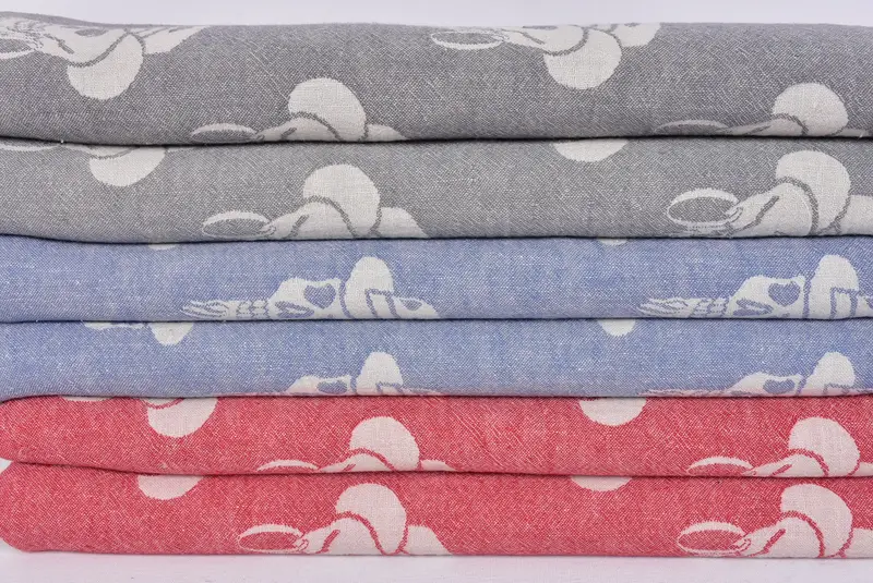 Sand-free peshtemal towel for the beach, 70x36 Cotton Skull Patterned Towel, Turkish towel, Home Decor Gifts, Bridal Party Gifts, Gifts For Him - 2