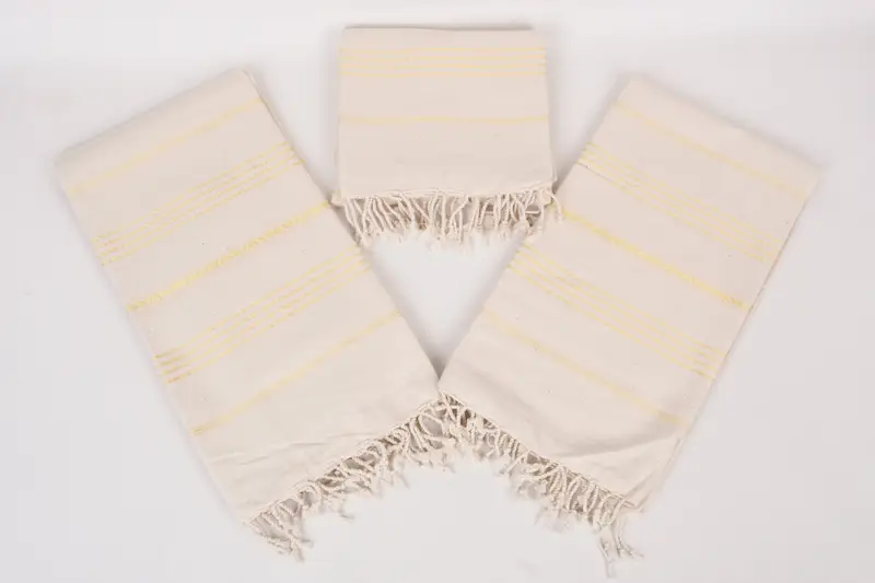 Guest Towel, Bridesmaid Gifts, First Wedding Anniversary Gift, Wedding Favors, Bridal Shower Favor, Home Decor Gifts, 70x40 Cotton Striped Towel - 6