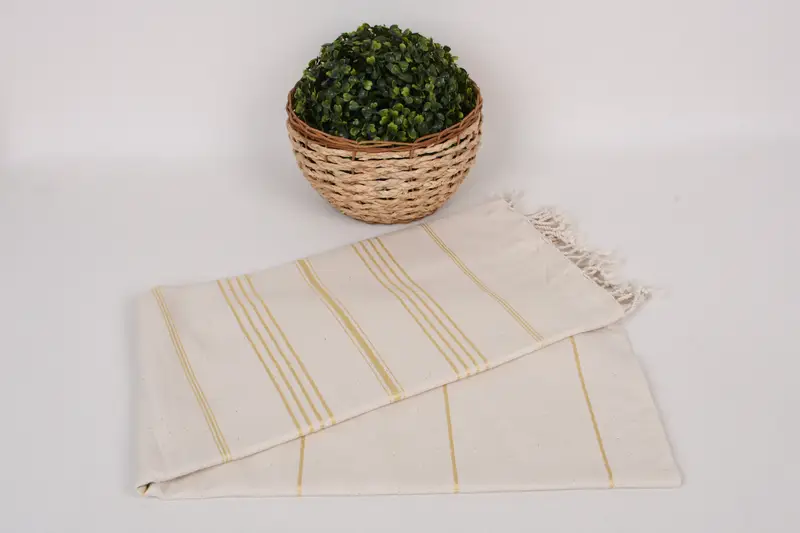 Guest Towel, Bridesmaid Gifts, First Wedding Anniversary Gift, Wedding Favors, Bridal Shower Favor, Home Decor Gifts, 70x40 Cotton Striped Towel - 4